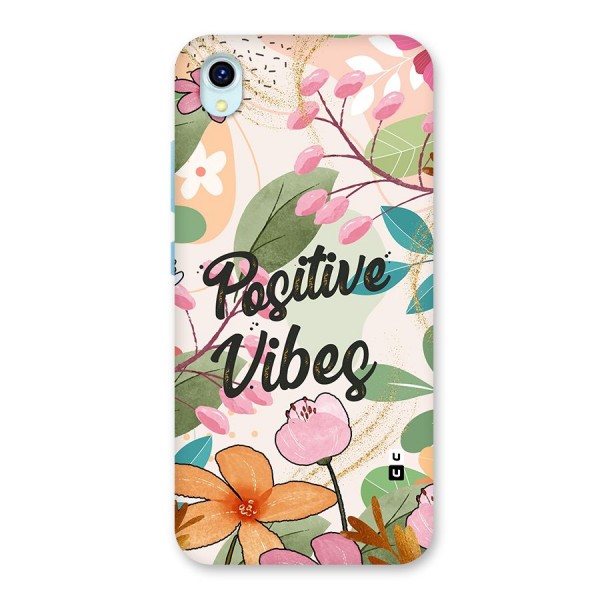 Positive Vibes Back Case for Vivo Y1s