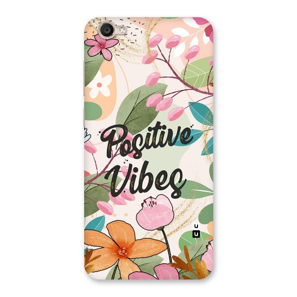 Positive Vibes Back Case for Vivo Y55