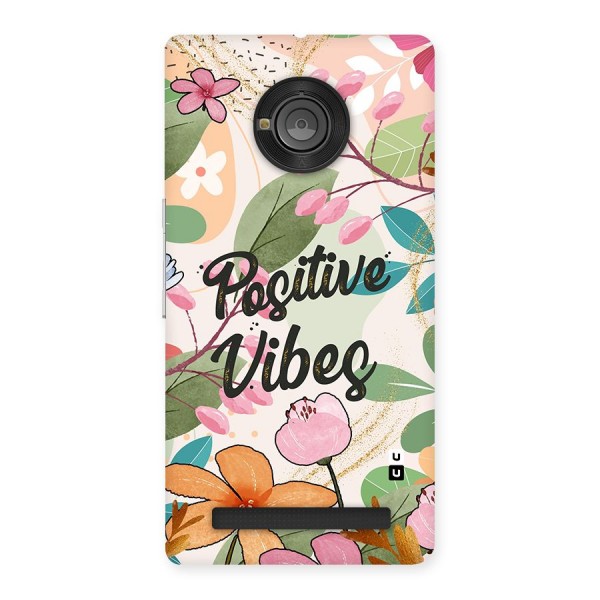 Positive Vibes Back Case for Yu Yuphoria