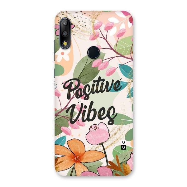 Positive Vibes Back Case for Zenfone Max Pro M2