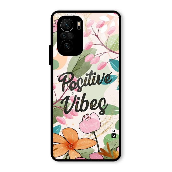 Positive Vibes Glass Back Case for Mi 11x