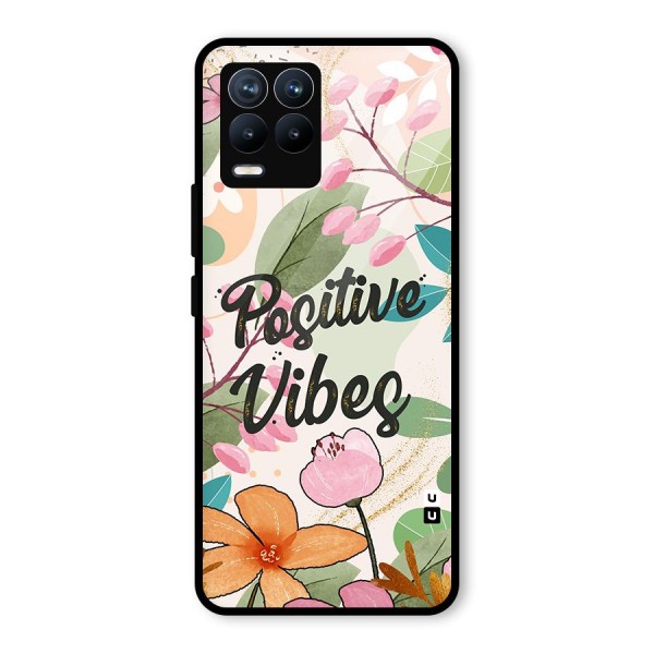 Positive Vibes Glass Back Case for Realme 8