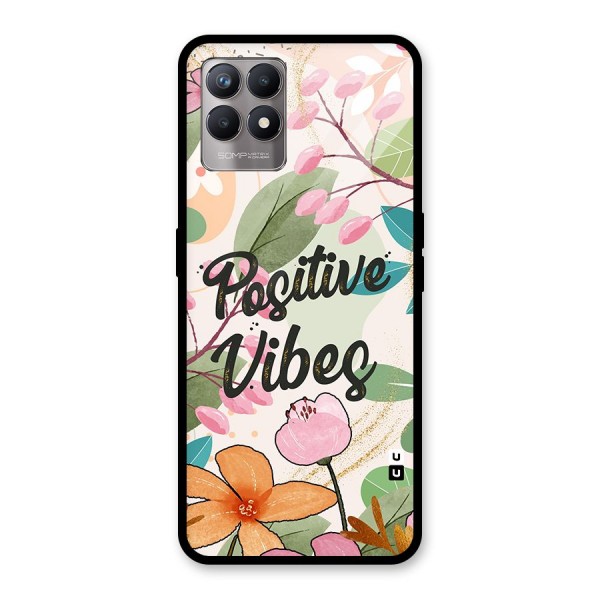 Positive Vibes Glass Back Case for Realme 8i