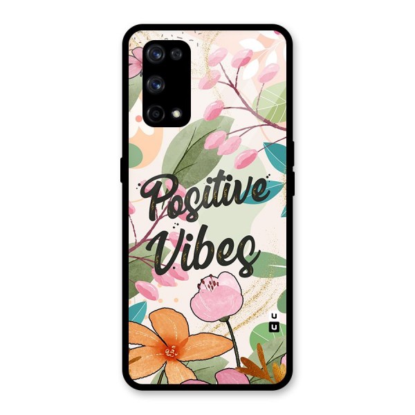 Positive Vibes Glass Back Case for Realme X7 Pro