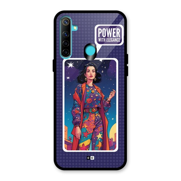 Power With Elegance Glass Back Case for Realme Narzo 10