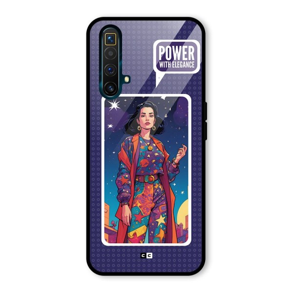 Power With Elegance Glass Back Case for Realme X3 SuperZoom