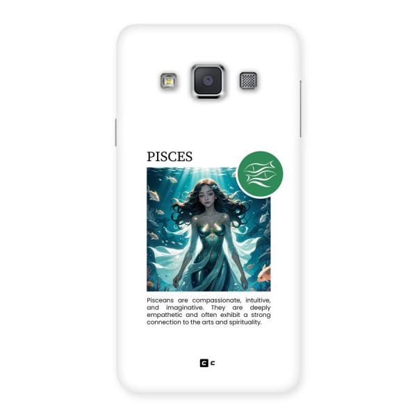 Precious Pisces Back Case for Galaxy A3