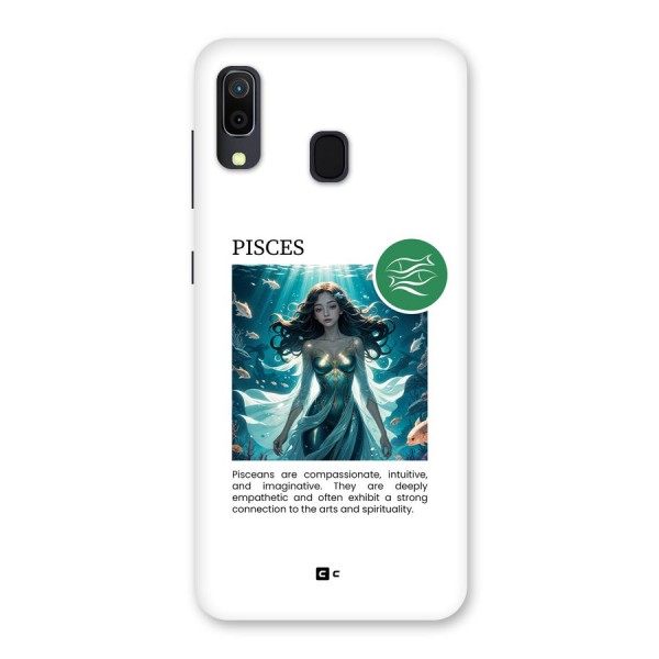 Precious Pisces Back Case for Galaxy A30