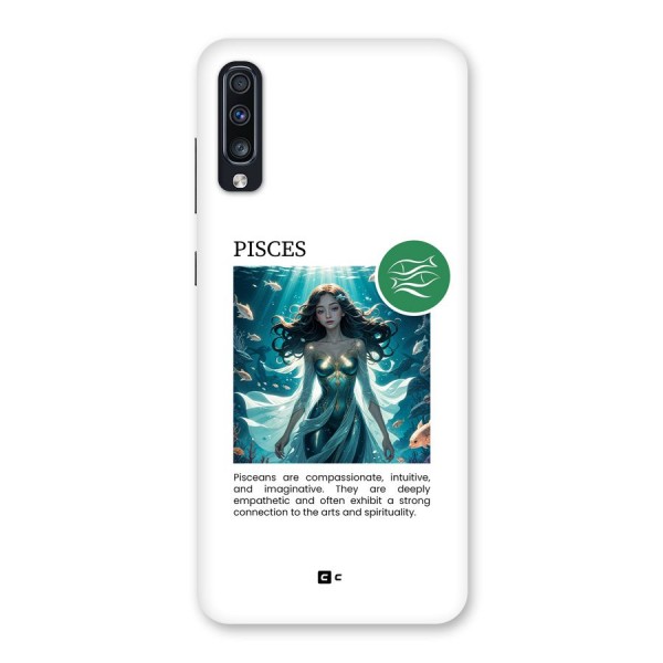 Precious Pisces Back Case for Galaxy A70s