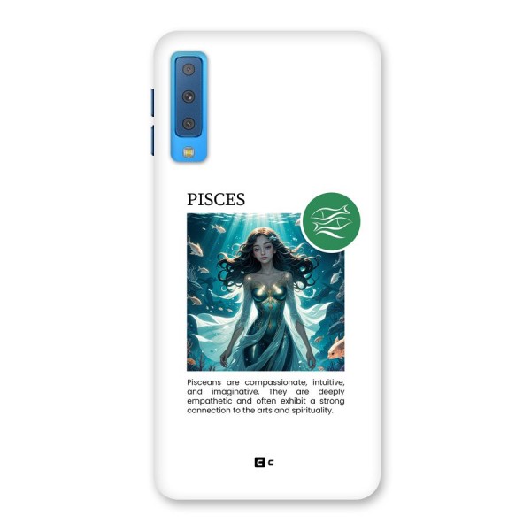 Precious Pisces Back Case for Galaxy A7 (2018)