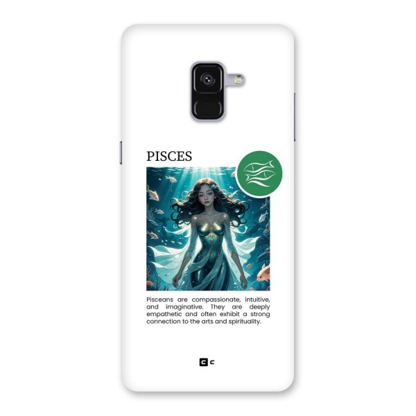 Precious Pisces Back Case for Galaxy A8 Plus