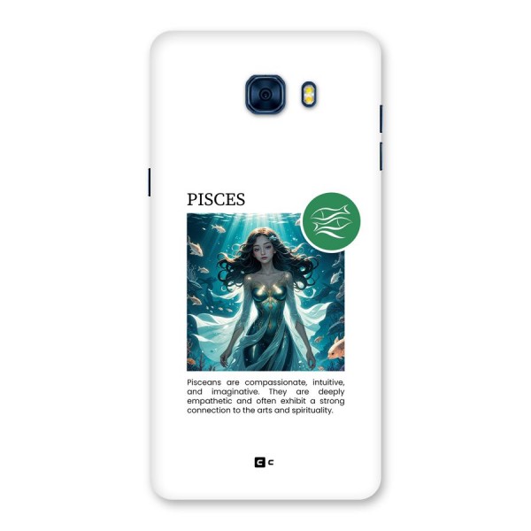 Precious Pisces Back Case for Galaxy C7 Pro