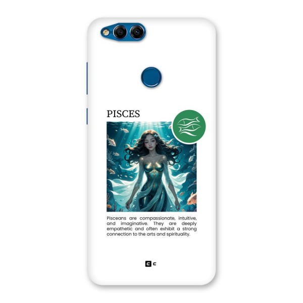 Precious Pisces Back Case for Honor 7X