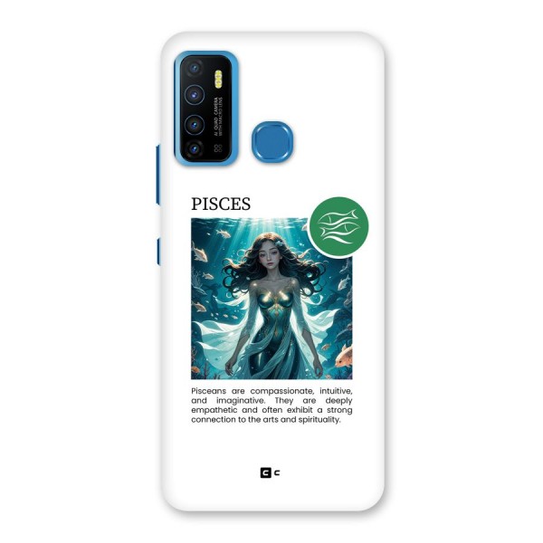 Precious Pisces Back Case for Infinix Hot 9