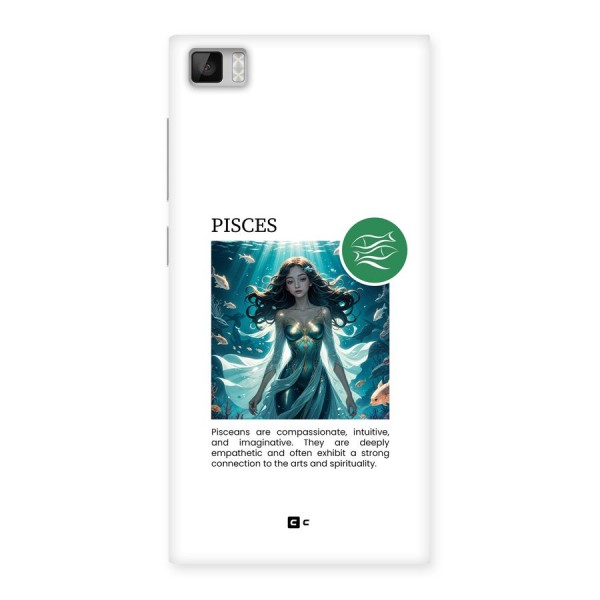 Precious Pisces Back Case for Mi3