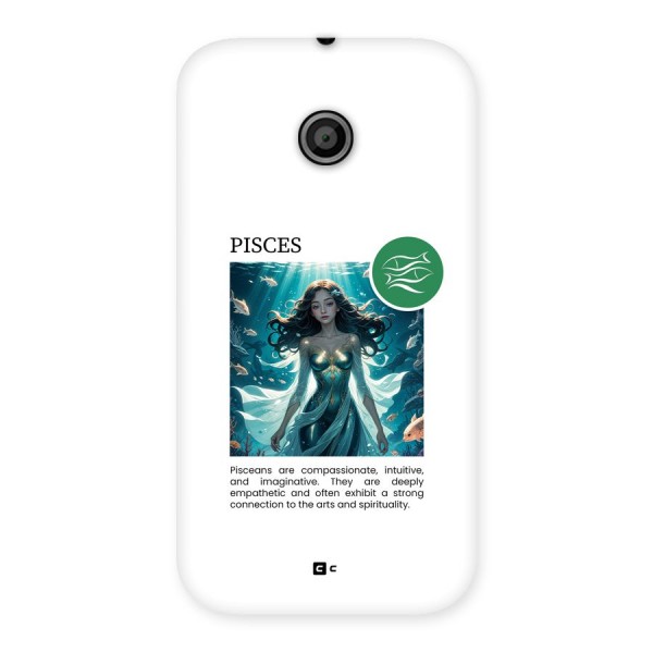 Precious Pisces Back Case for Moto E