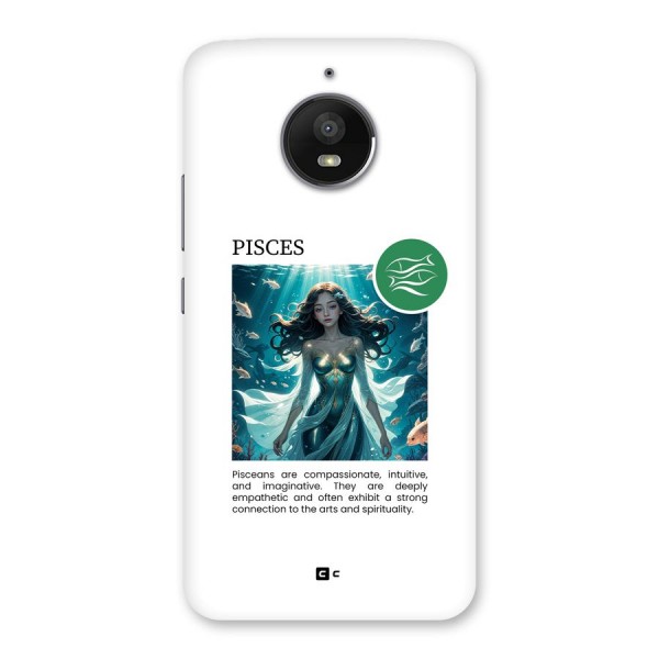 Precious Pisces Back Case for Moto E4 Plus