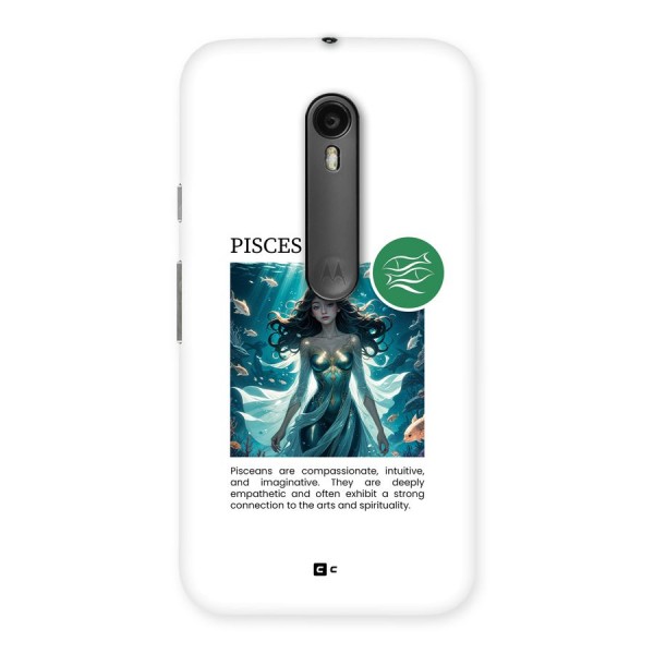 Precious Pisces Back Case for Moto G3