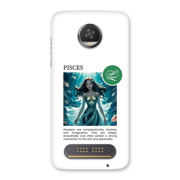 Precious Pisces Back Case for Moto Z2 Play