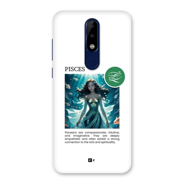 Precious Pisces Back Case for Nokia 5.1 Plus