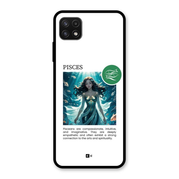 Precious Pisces Glass Back Case for Galaxy A22 5G