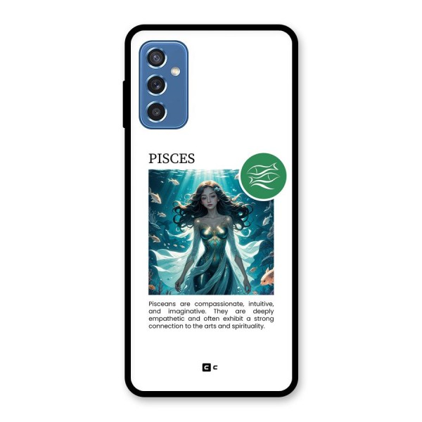 Precious Pisces Glass Back Case for Galaxy M52 5G