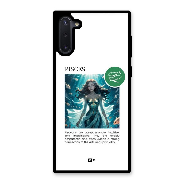 Precious Pisces Glass Back Case for Galaxy Note 10