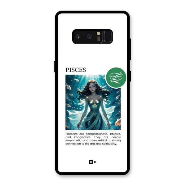 Precious Pisces Glass Back Case for Galaxy Note 8