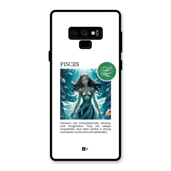 Precious Pisces Glass Back Case for Galaxy Note 9