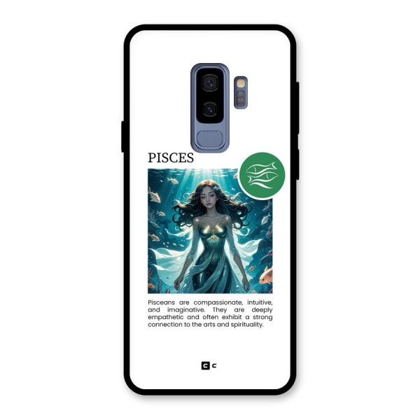 Precious Pisces Glass Back Case for Galaxy S9 Plus