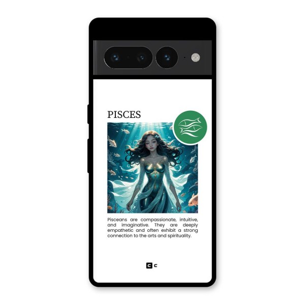 Precious Pisces Glass Back Case for Google Pixel 7 Pro