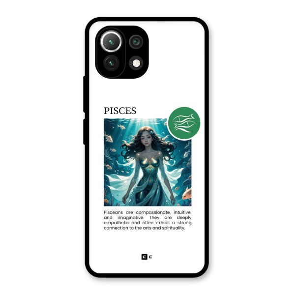 Precious Pisces Glass Back Case for Mi 11 Lite