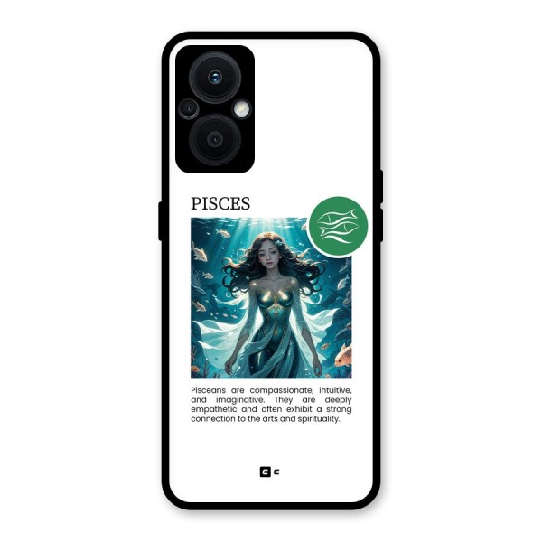 Precious Pisces Glass Back Case for Oppo F21s Pro 5G