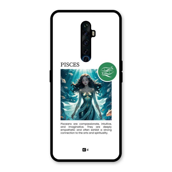 Precious Pisces Glass Back Case for Oppo Reno2 F