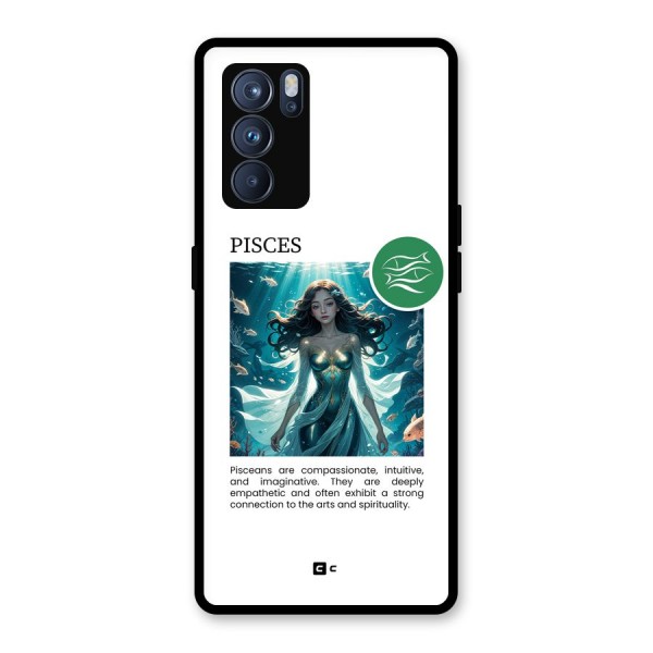 Precious Pisces Glass Back Case for Oppo Reno6 Pro 5G