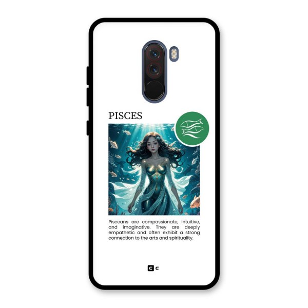 Precious Pisces Glass Back Case for Poco F1