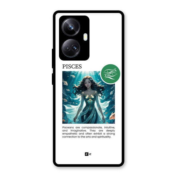 Precious Pisces Glass Back Case for Realme 10 Pro Plus