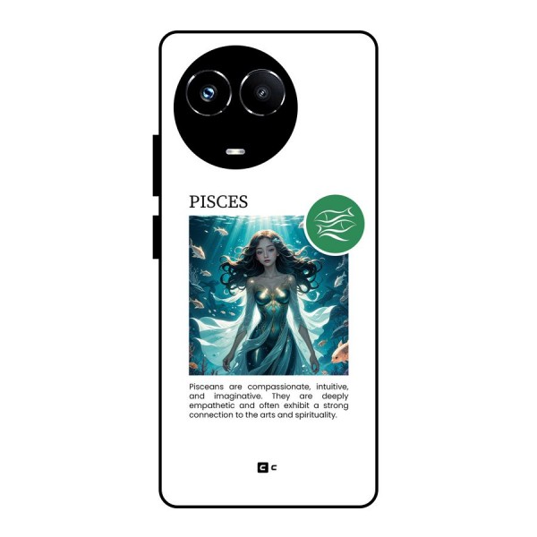 Precious Pisces Glass Back Case for Realme Narzo 60X