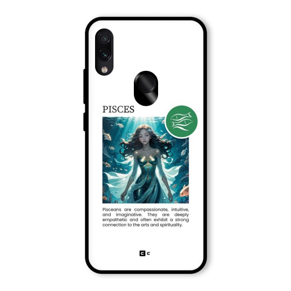 Precious Pisces Glass Back Case for Redmi Note 7