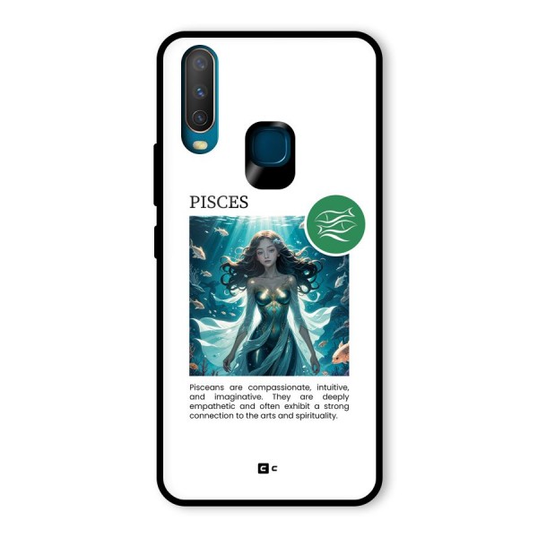 Precious Pisces Glass Back Case for Vivo Y12