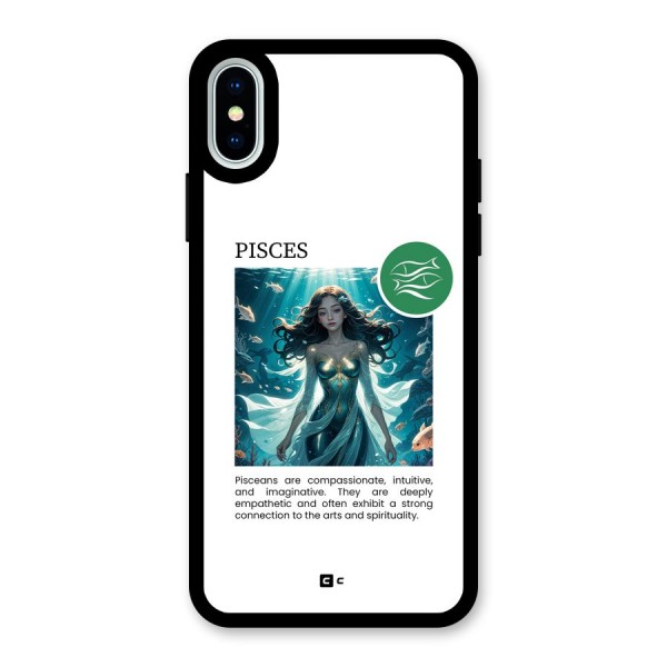 Precious Pisces Glass Back Case for iPhone X