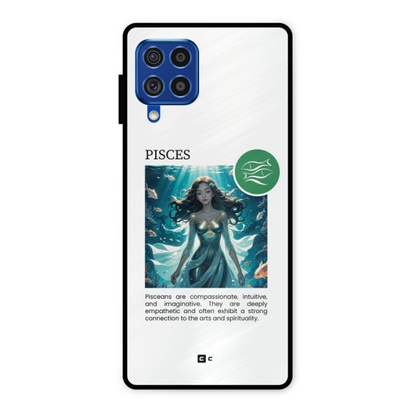 Precious Pisces Metal Back Case for Galaxy F62