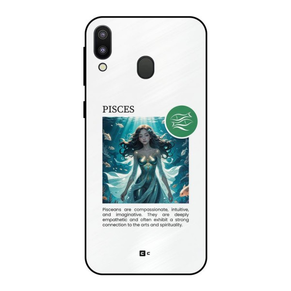 Precious Pisces Metal Back Case for Galaxy M20