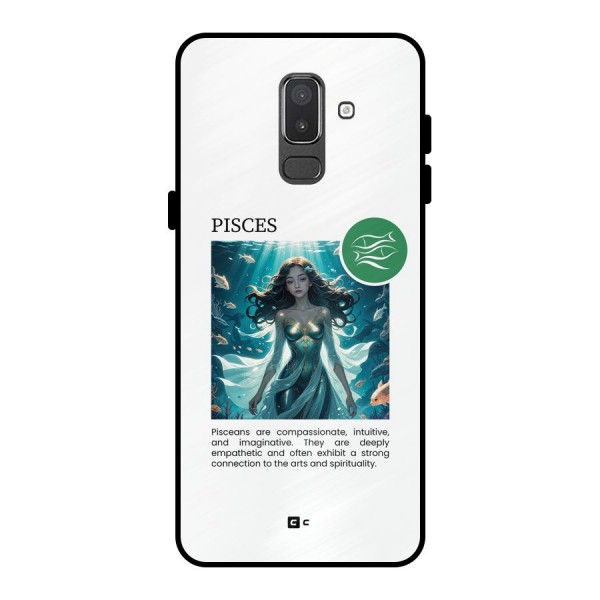 Precious Pisces Metal Back Case for Galaxy On8 (2018)