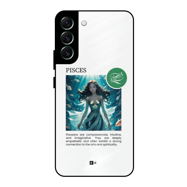 Precious Pisces Metal Back Case for Galaxy S22 Plus 5G