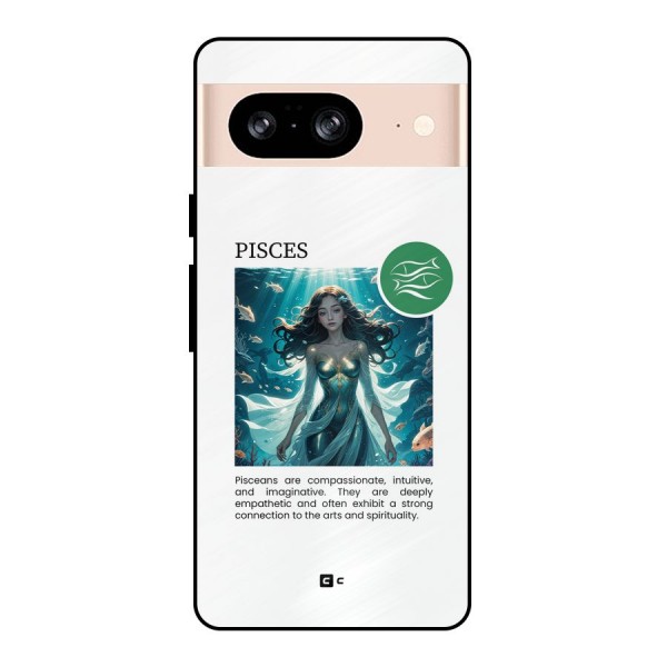 Precious Pisces Metal Back Case for Google Pixel 8