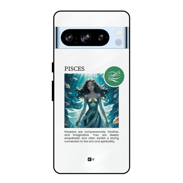 Precious Pisces Metal Back Case for Google Pixel 8 Pro