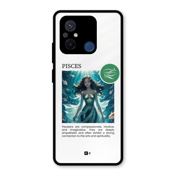 Precious Pisces Metal Back Case for Poco C55