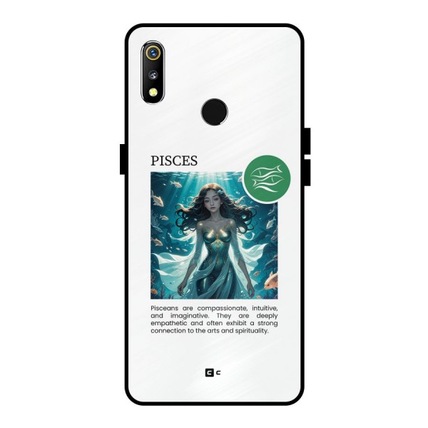 Precious Pisces Metal Back Case for Realme 3