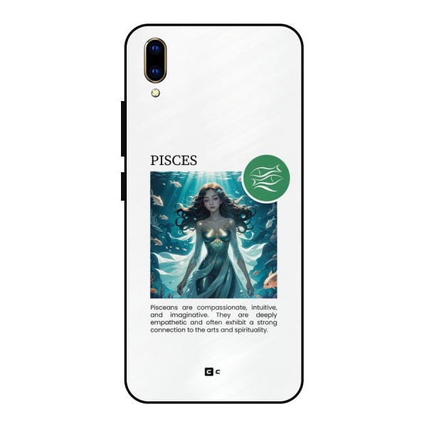 Precious Pisces Metal Back Case for Vivo V11 Pro